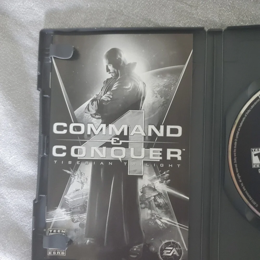 Command Conquer 4 Tiberian Twilight‎ PC DVD ROM Game Teen EA Games